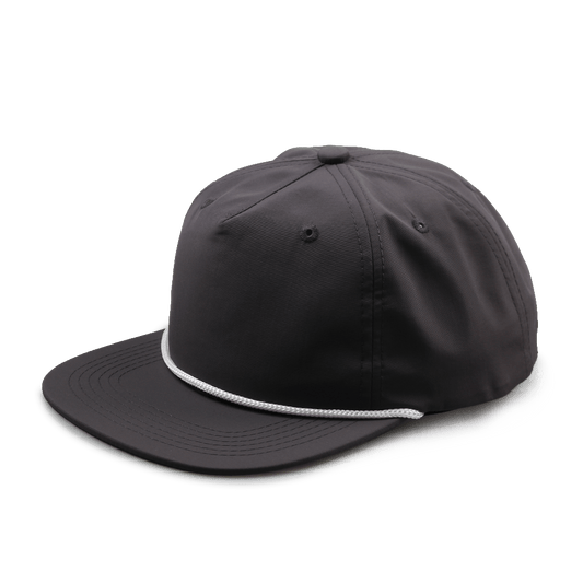 Dark Grey Rope Hats/ White Rope - Shenxiucaps